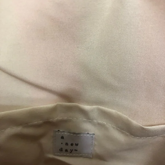 Straw bag used tan/pink color - Picture 5 of 5